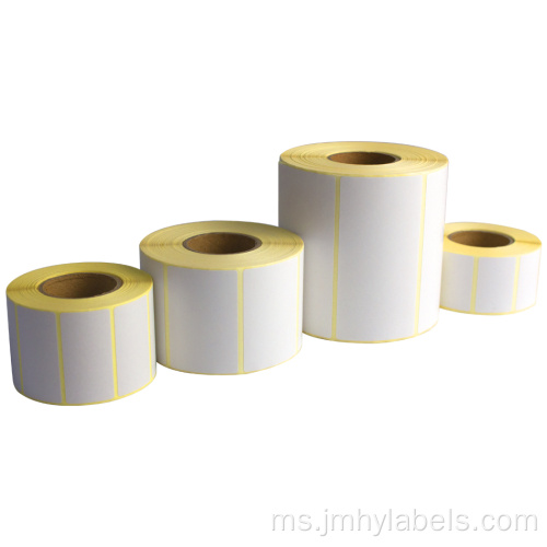 Roll label barcode thermal label zebra